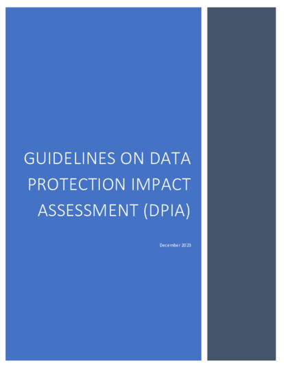 Data Protection Impact Assessment guide